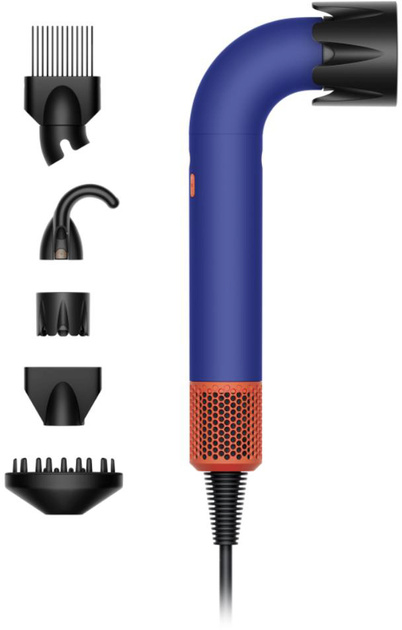 Dyson föön Supersonic HD18R Supersonic R Professional Hair Dryer, lilla/oranž