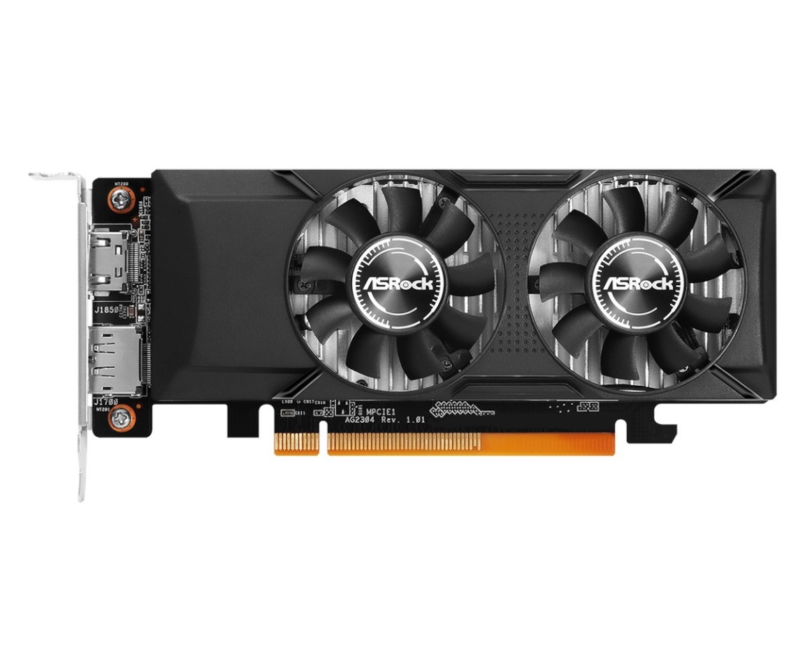 Asrock videokaart RX550 LP 4G