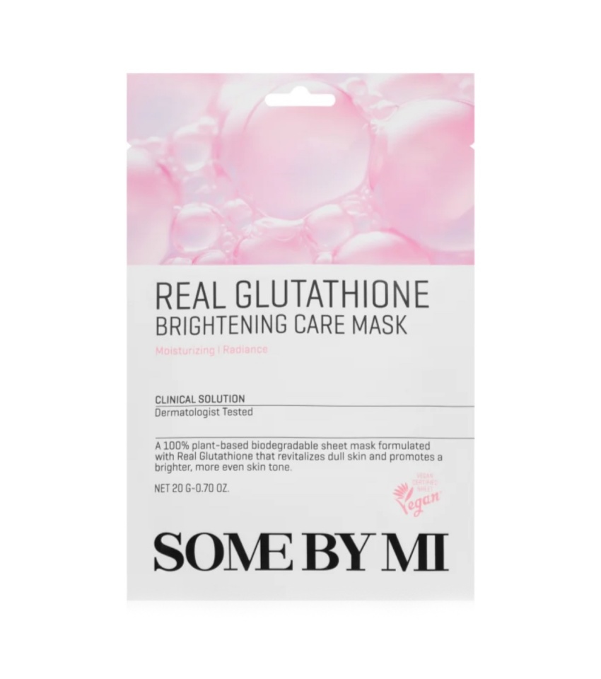 Some By Mi näomask Real Glutathione Brightening Care Mask 20g, unisex