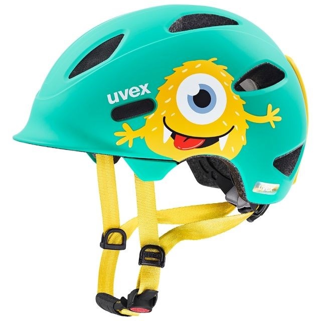 Uvex kiiver oyo style monster lagoon matt laste cycling , size 50–54