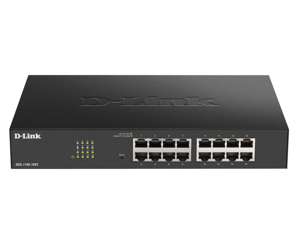 D-Link switch | Smart | DGS-1100-24PV2 | Managed | Rack Mountable | Power over Ethernet (PoE) ports quantity 12 | Power supply type Single
