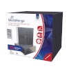 MediaRange CD karbid SlimCase 25tk, läbipaistev/must