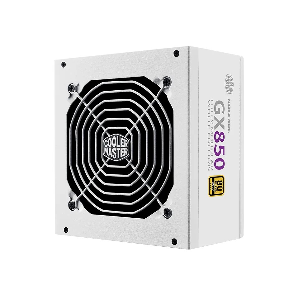Cooler Master toiteplokk Zasilacz MWE kuldne 850v2 ATX3.1 valge EDITION