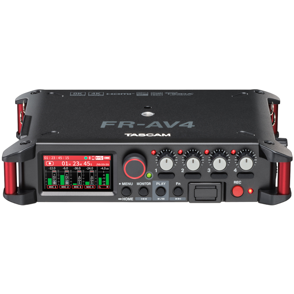 Tascam FR-AV4 professionaalne 4-kanaliga helisalvesti