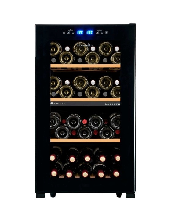 La Sommeliere veinikülmik LS512ZBLACK, must
