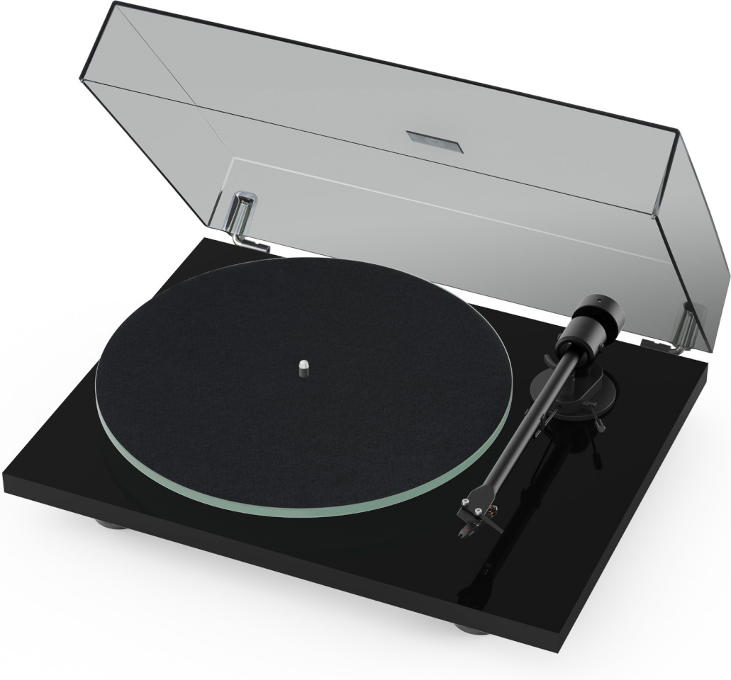 Pro-Ject T1 EVO Fono plaadimängija, klaver must