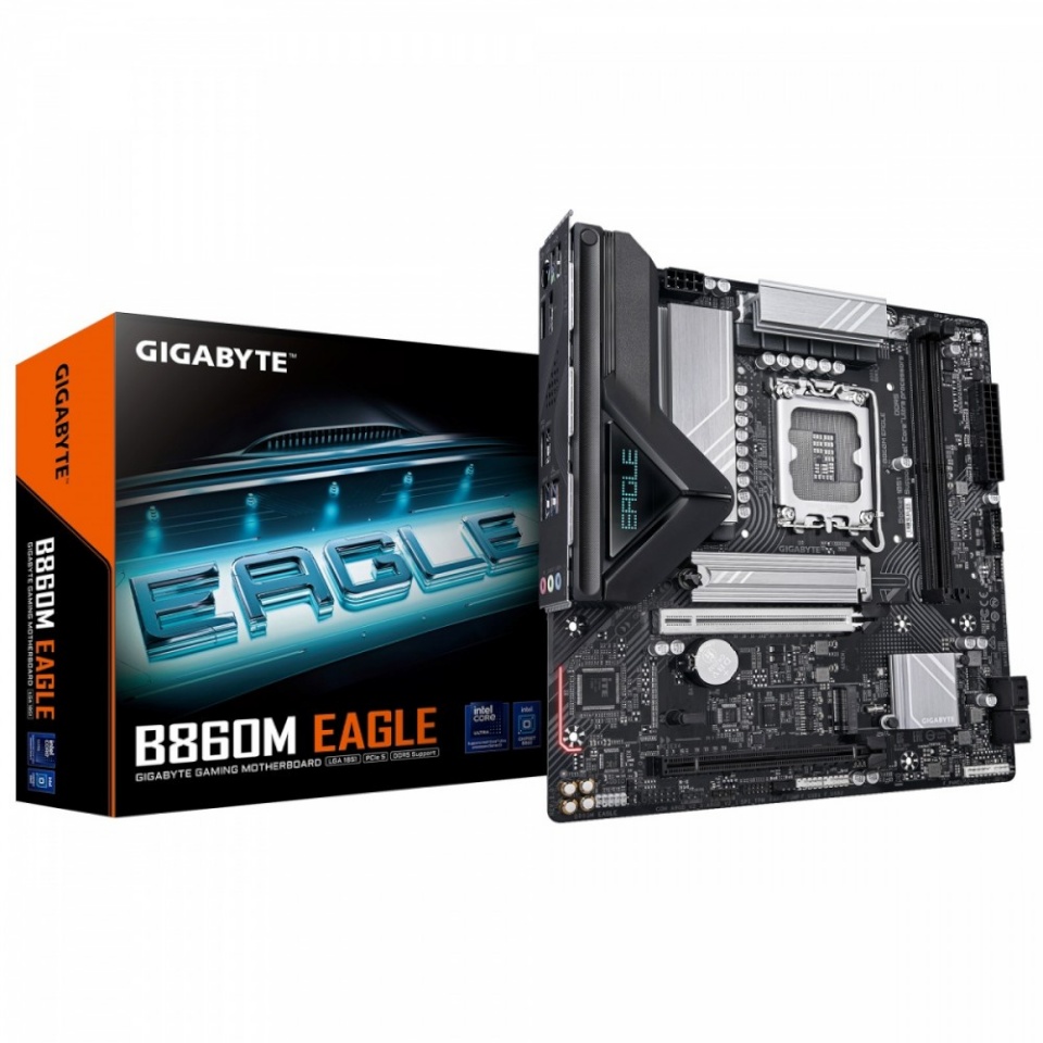 Gigabyte emaplaat B860M EAGLE B860, S1851, mATX DDR5