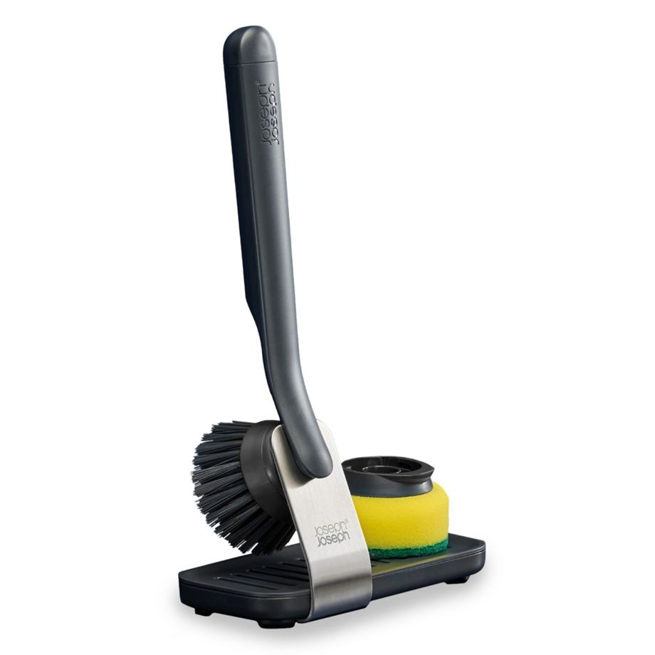 Joseph Joseph puhastushari 6500011 SinkTech Brush Sponge Interchangeable Head and Holder, hall