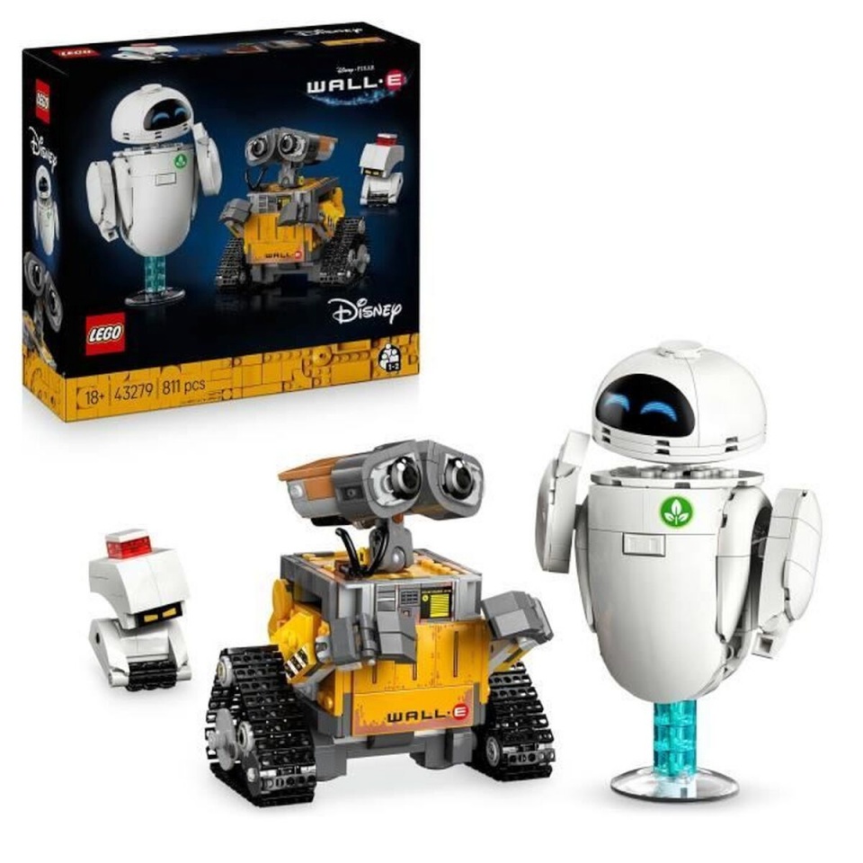 Lego klotsid mänguklotsid WallE 43279 811-osaline