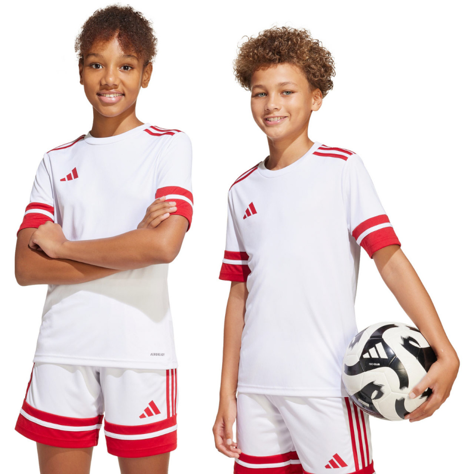 Adidas Teamwear T-särk lastele Squadra 25 Jersey valge JJ0059 suurus 164cm