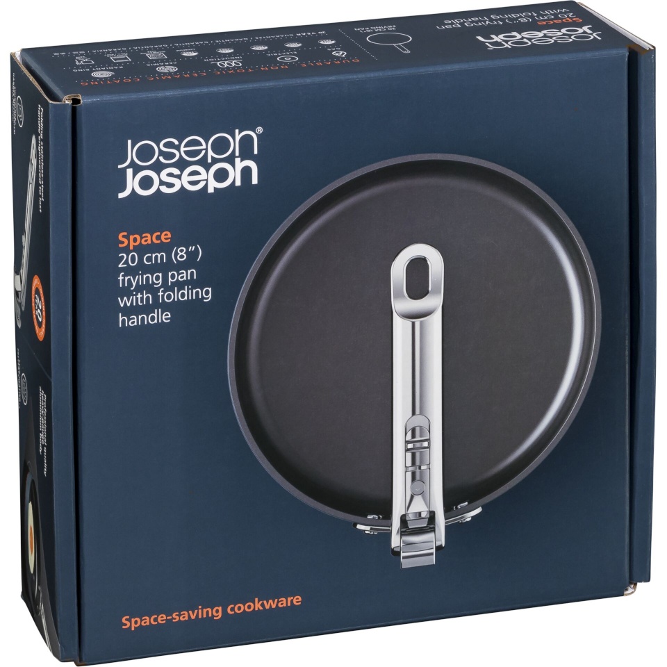 Joseph Joseph Space Fold.Handle Ceramic NS 20cm sinine Frying Pan