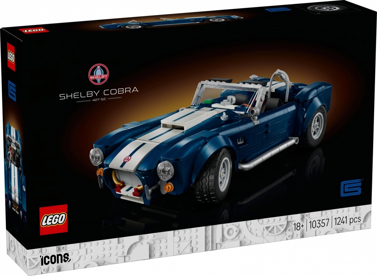 Lego klotsid Icons 10357 Shelby Cobra 427 S/C
