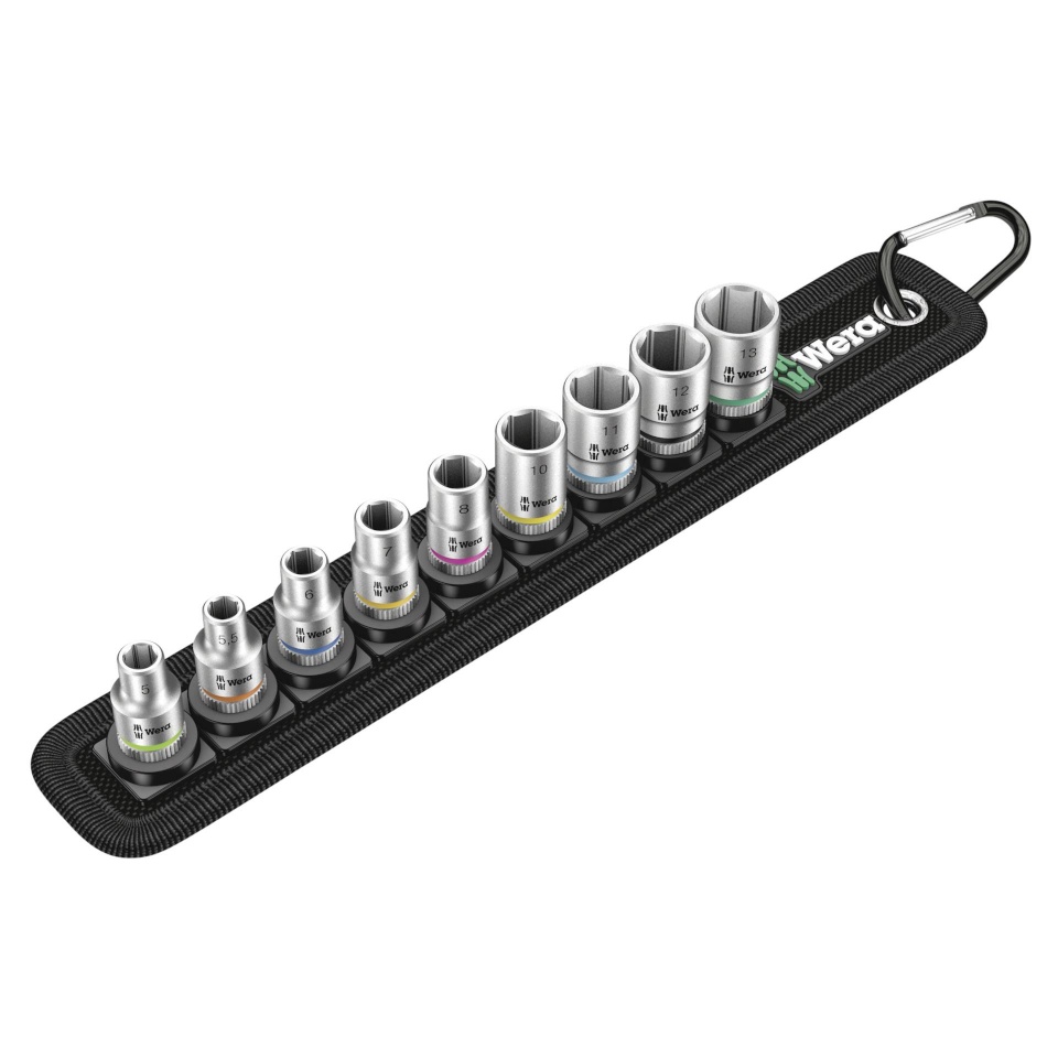 Wera tööriistakomplekt Belt A 4 Zyklop 1/4 socket set