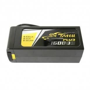 Tattu aku Plus 16000mAh 22.2V 15C 6S1P LiPo AS150+XT150