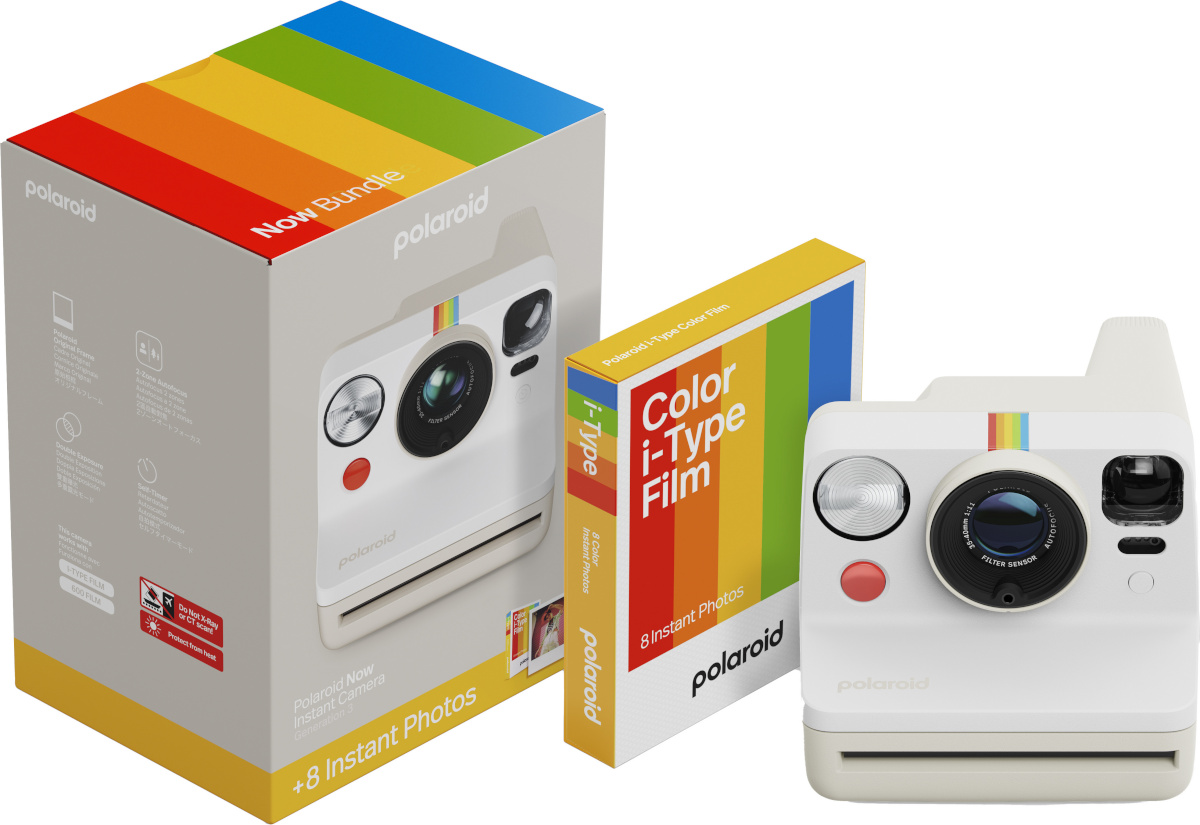 Polaroid polaroid kaamera Now Gen 3 Everything Bundle, Pebble White valge