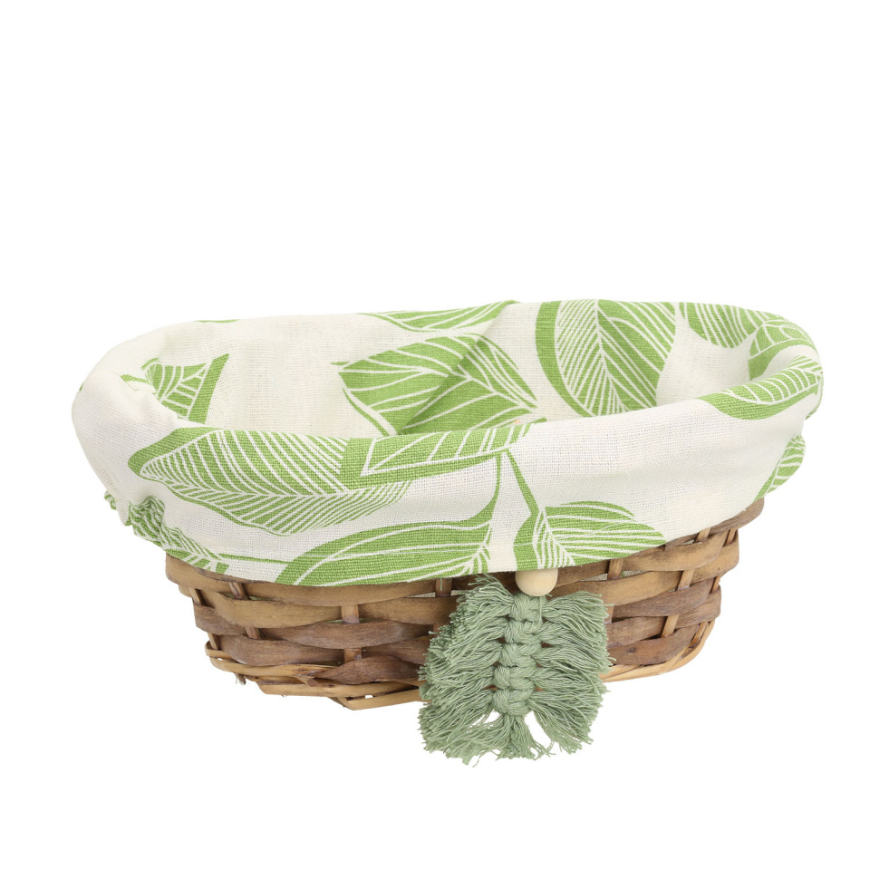 H4Y korv Willi Miro, 22x15x9cm, pruun/roheline