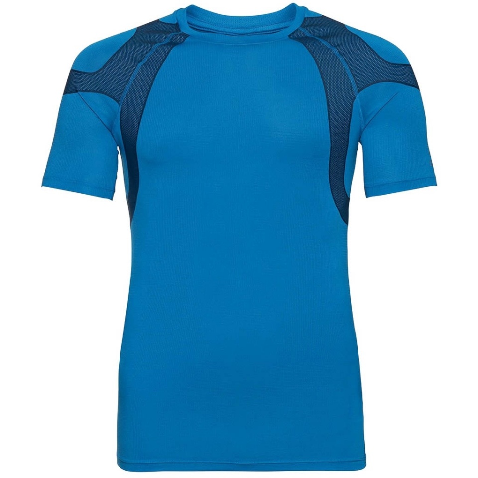 Odlo treeningsärk Odlo ACTIVE SPINE s/s crew neck sinine - suurus XL