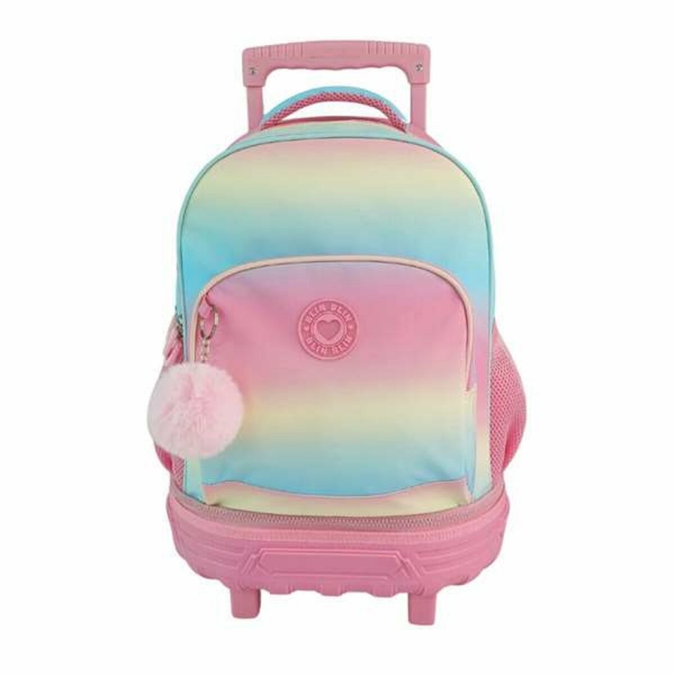 Toybags ratastega koolikott Blin Blin Gradient Pink