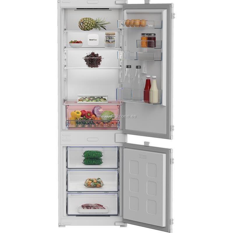 Beko integreeritav külmik B3BCNA294HS Built-In Refrigerator, NoFrost, 178cm, valge