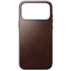 Nomad kaitsekest Traditional Leather Case iPhone 17 Pro Max Rustic pruun H
