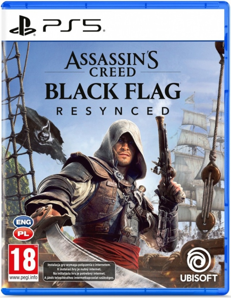 Ubisoft Gra PlayStation 5 Assassins Creed must Flag Resynced
