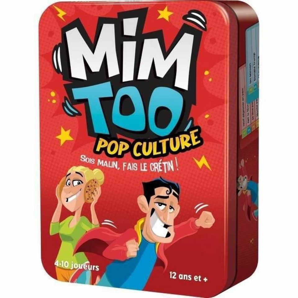 Asmodee arendav mäng Mimtoo: Pop Culture