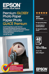 Epson fotopaber Premium Glossy, 10x15cm, 40 lehte