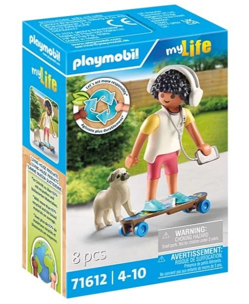 Playmobil klotsid 71612 My Life Junge with Hund