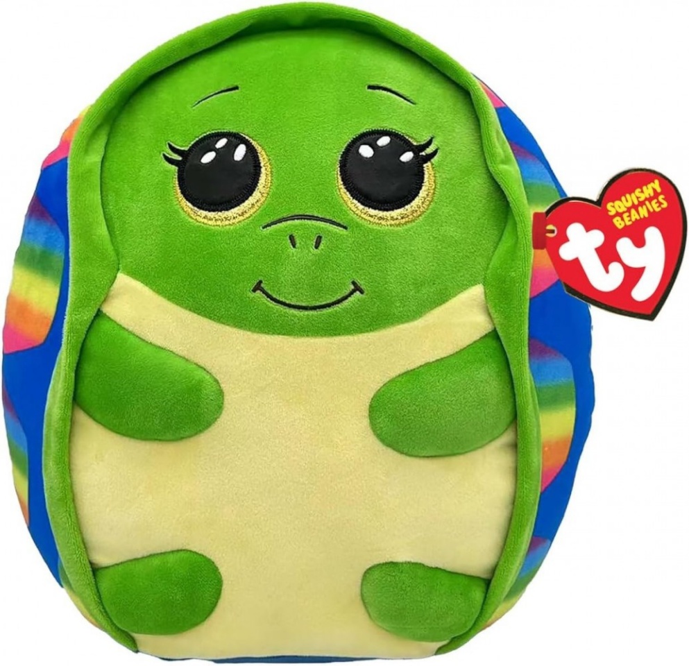Meteor pehme mänguasi Mascot TY Rainbow turtle 22cm
