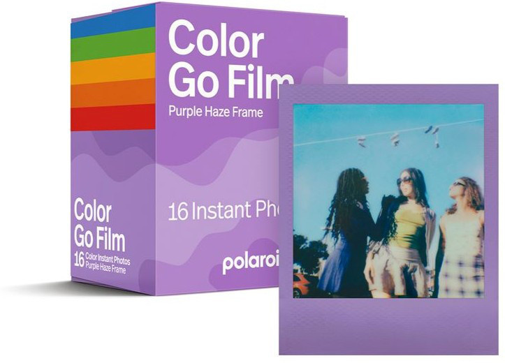 Polaroid fotopaber Go Color Purple Haze Frame 2-pack