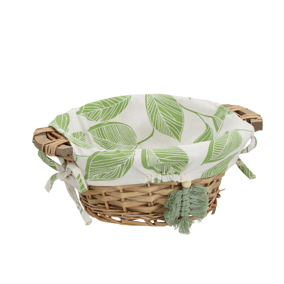 H4Y korv Willi Miro, 25x10cm, pruun/roheline