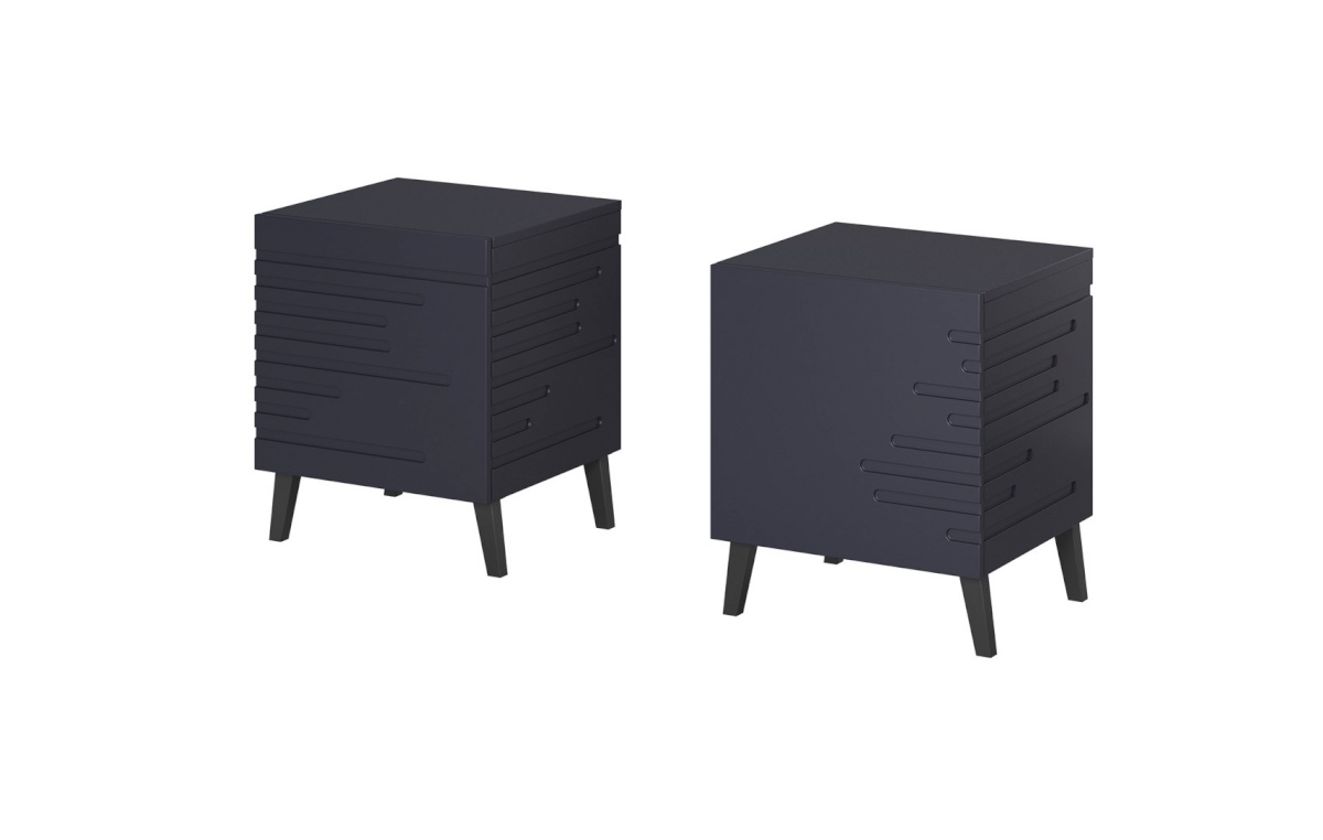 Cama Meble öökapp Bedside table NOVA 44x40x52 navy sinine matt