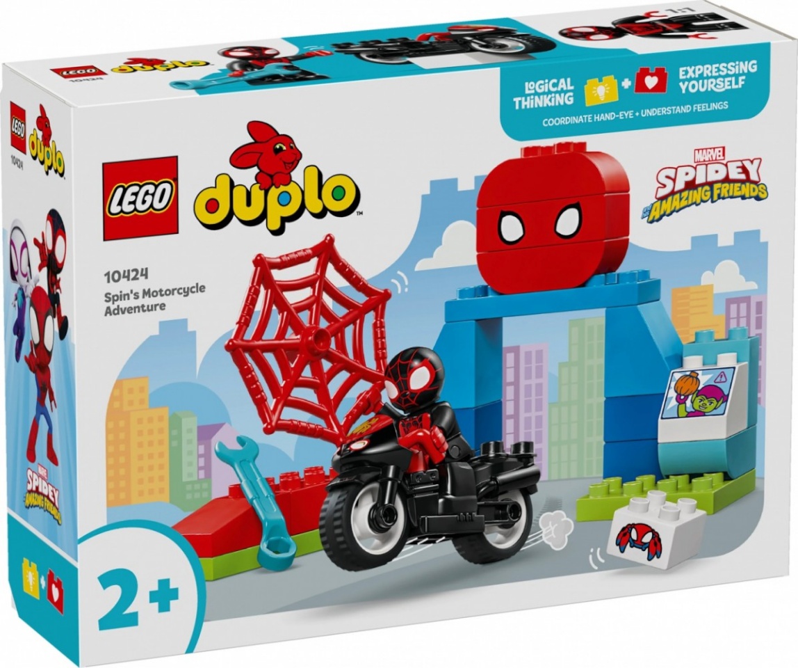 Lego klotsid Bricks DUPLO 10424 Spins Motorcycle Adventure