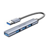 Vention voolukaabel Mini Hub USB 3.0 to USB 3.0/3x2.0 CKOHB 0.15m
