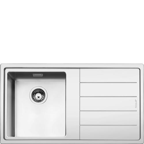 Smeg valamu LFT861D Mira Kitchen Sink, 86cm, roostevaba teras