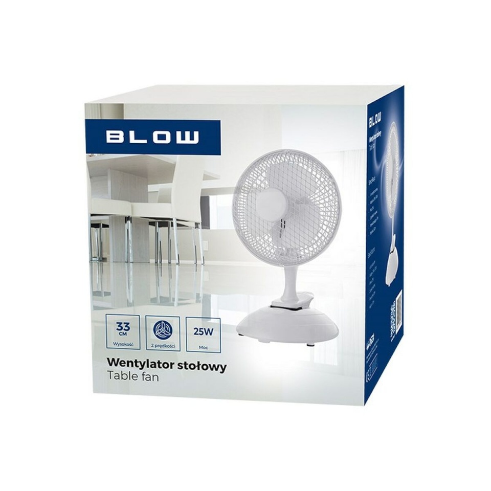 Blow Lauaventilaator 44-062# valge 25 W 22 W