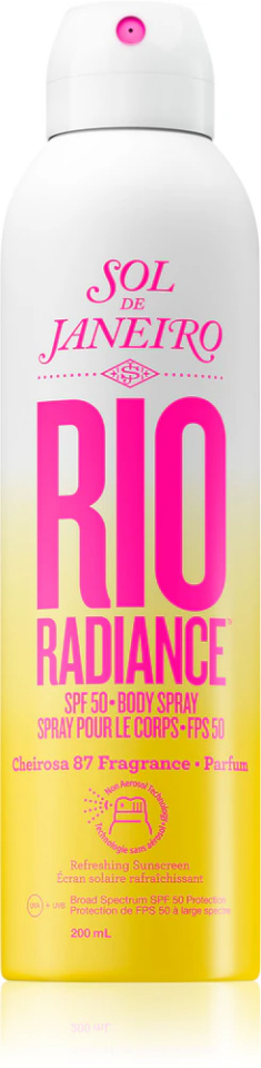Sol de Janeiro päevitussprei Rio Radiance SPF 50 200ml, naistele