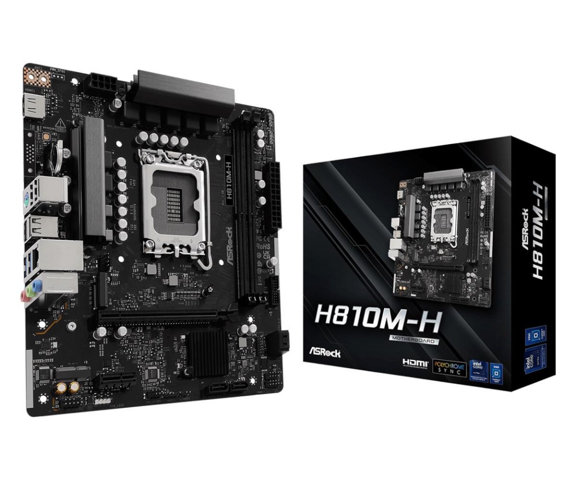 Asrock emaplaat Mb H810 S1851 Matx/h810m-h