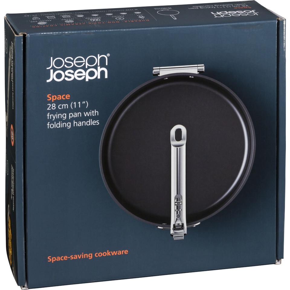 Joseph Joseph Space Fold.Handle Ceramic NS 28cm sinine Frying Pan