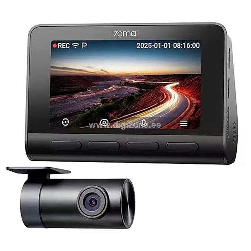 70mai pardakaamera Dash Cam A810S HDR 4K UHD + RearCam