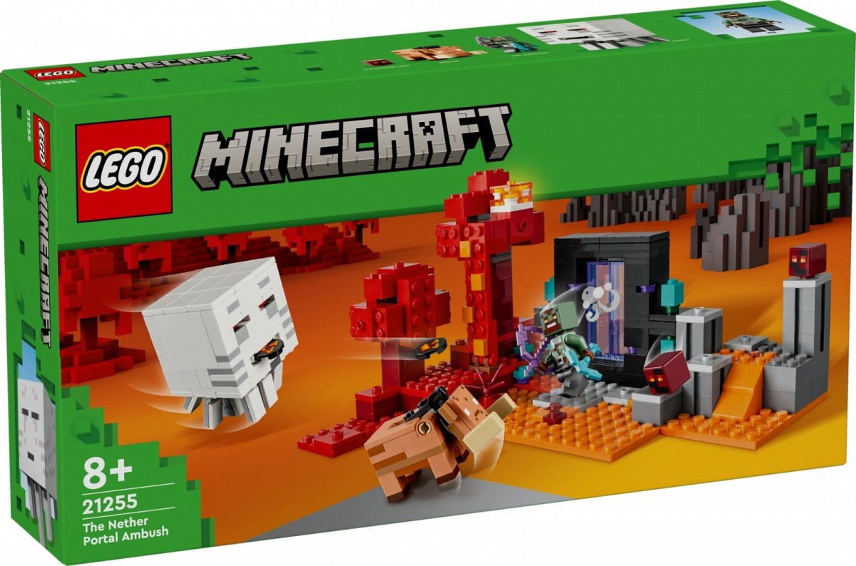Lego klotsid Minecraft 21255 The Nether Portal Ambush