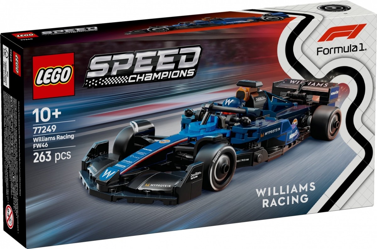 LEGO klotsid 77249 Speed Champions Williams Racing FW46 F1® Rennauto
