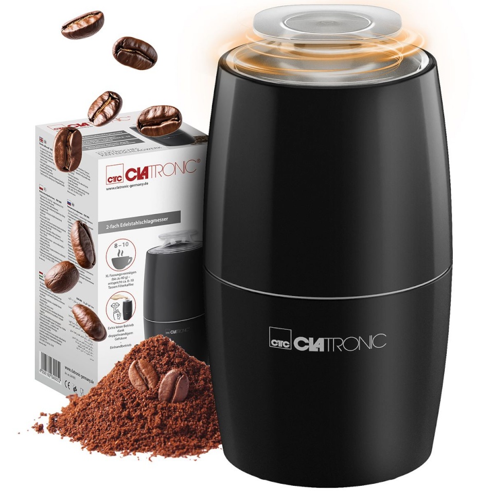 Clatronic kohviveski KSW3806 Coffee Grinder, must