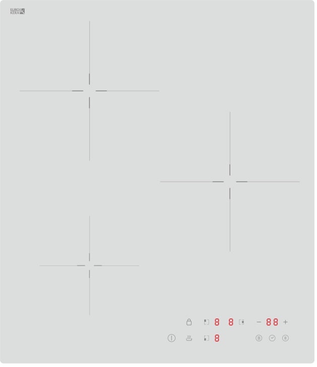 Schlosser induktsioonplaat BF57134BWH Induction Hob, valge