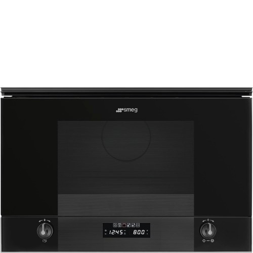 SMEG Mikroahi SmegLinea, integreeritav MP122B3, 22L, must, 1250/850W