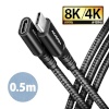 Axagon kaabel BUCM32-CF05AB Extension Cable Gen2 USBC USBC 0.