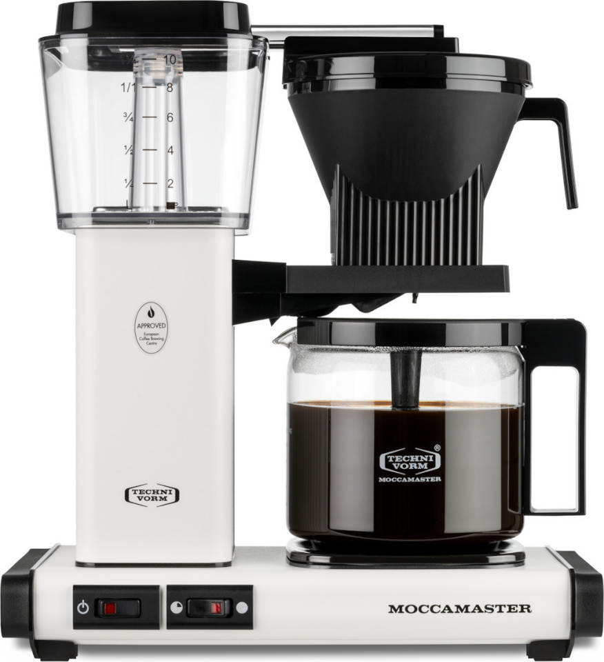 Moccamaster filterkohvimasin 53749 Automatic Coffee Machine, valge