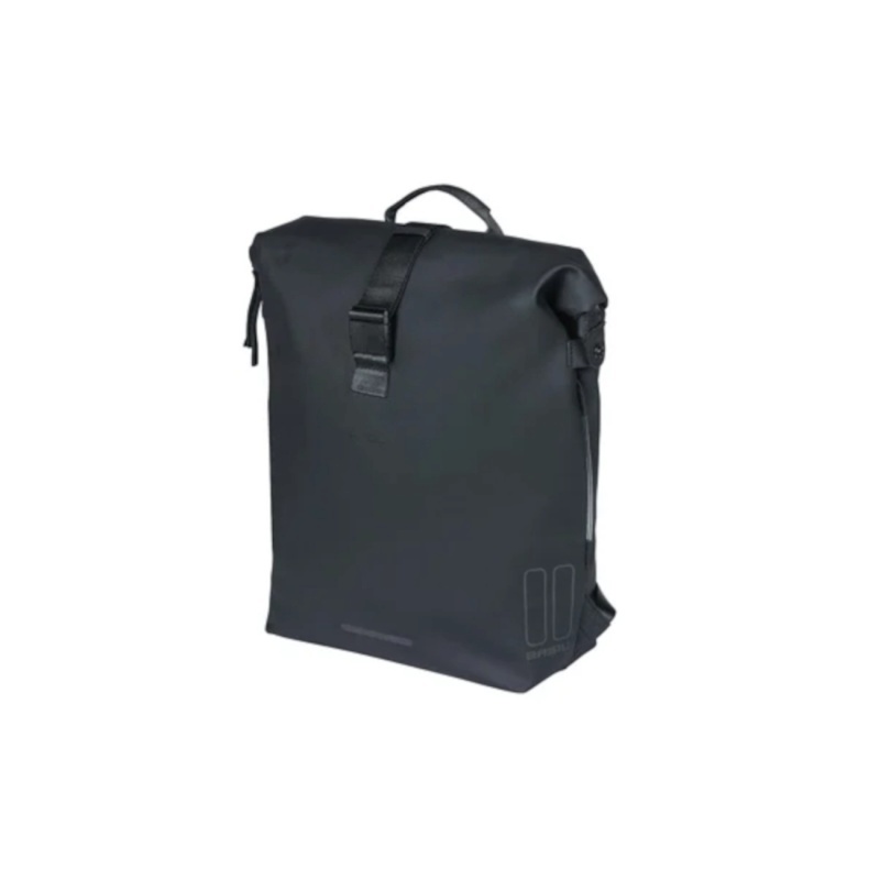 Basil Seljakott pakiraamikinnitusega SoHo Nordlicht, 17 L, LED, must