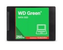Western Digital kõvaketas SSD roheline 250GB 3d Nand read Speed 545 Mbytes/sec 2,5" mtbf 2000000 Hours wds250g5g0a