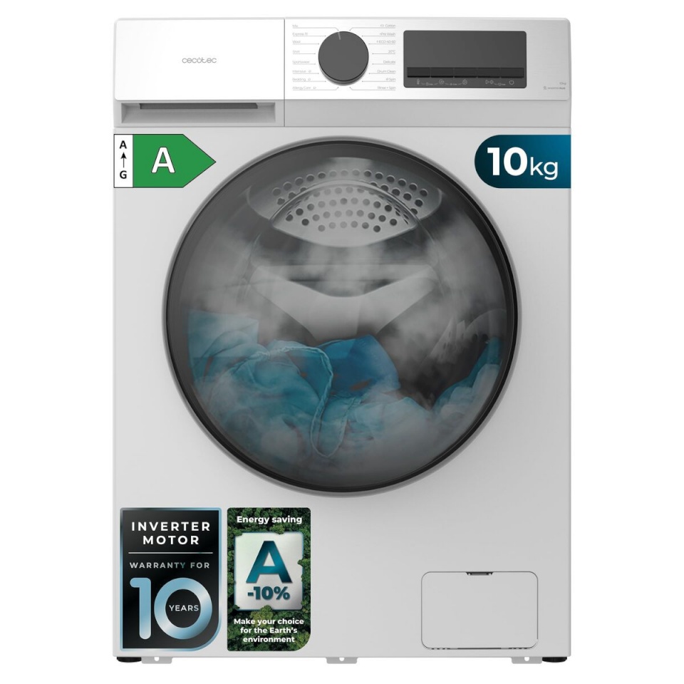 Cecotec pesumasin 10450 Inverter 1400rpm 10kg